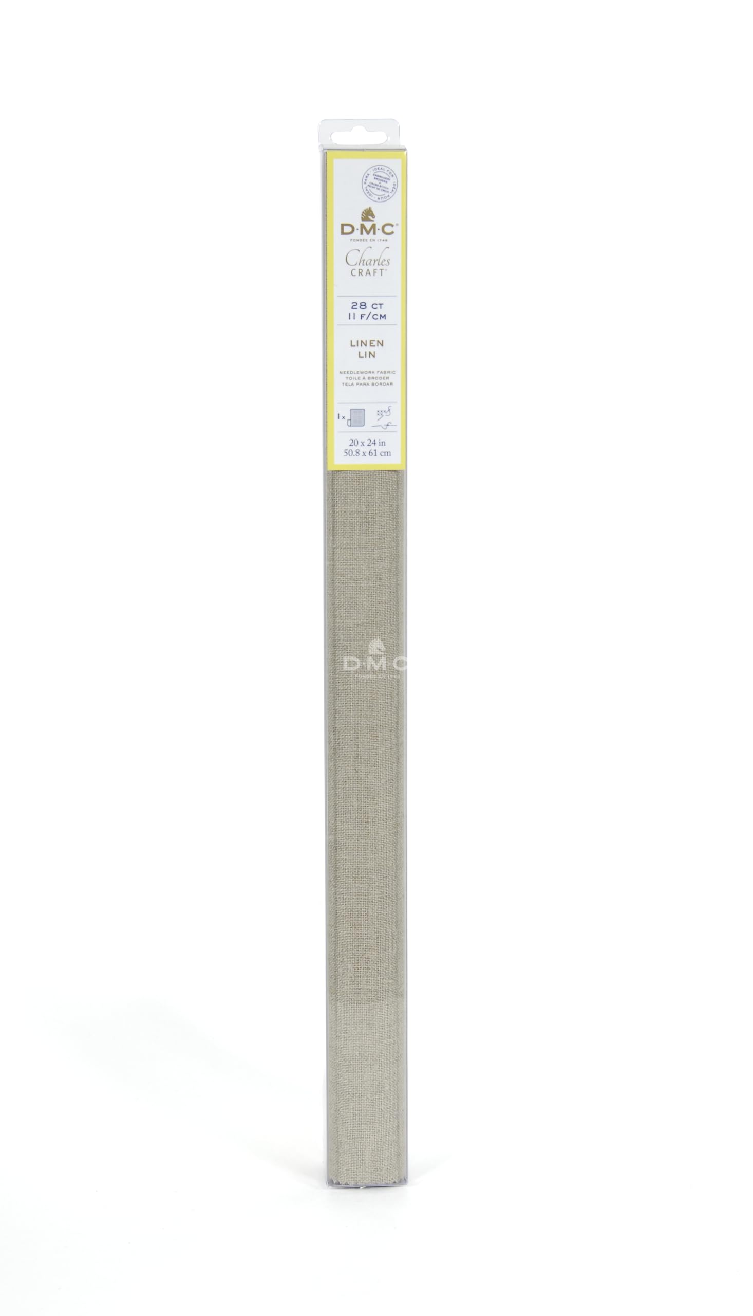 dmc-leinen-28-ct-stickstoff-38-1x45-7-cm-100-leinen image 1