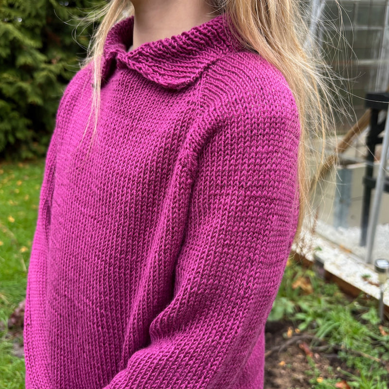 hobbii-easy-polo-sweater-junior-strickanleitung-gr-2-12-jahre image 3