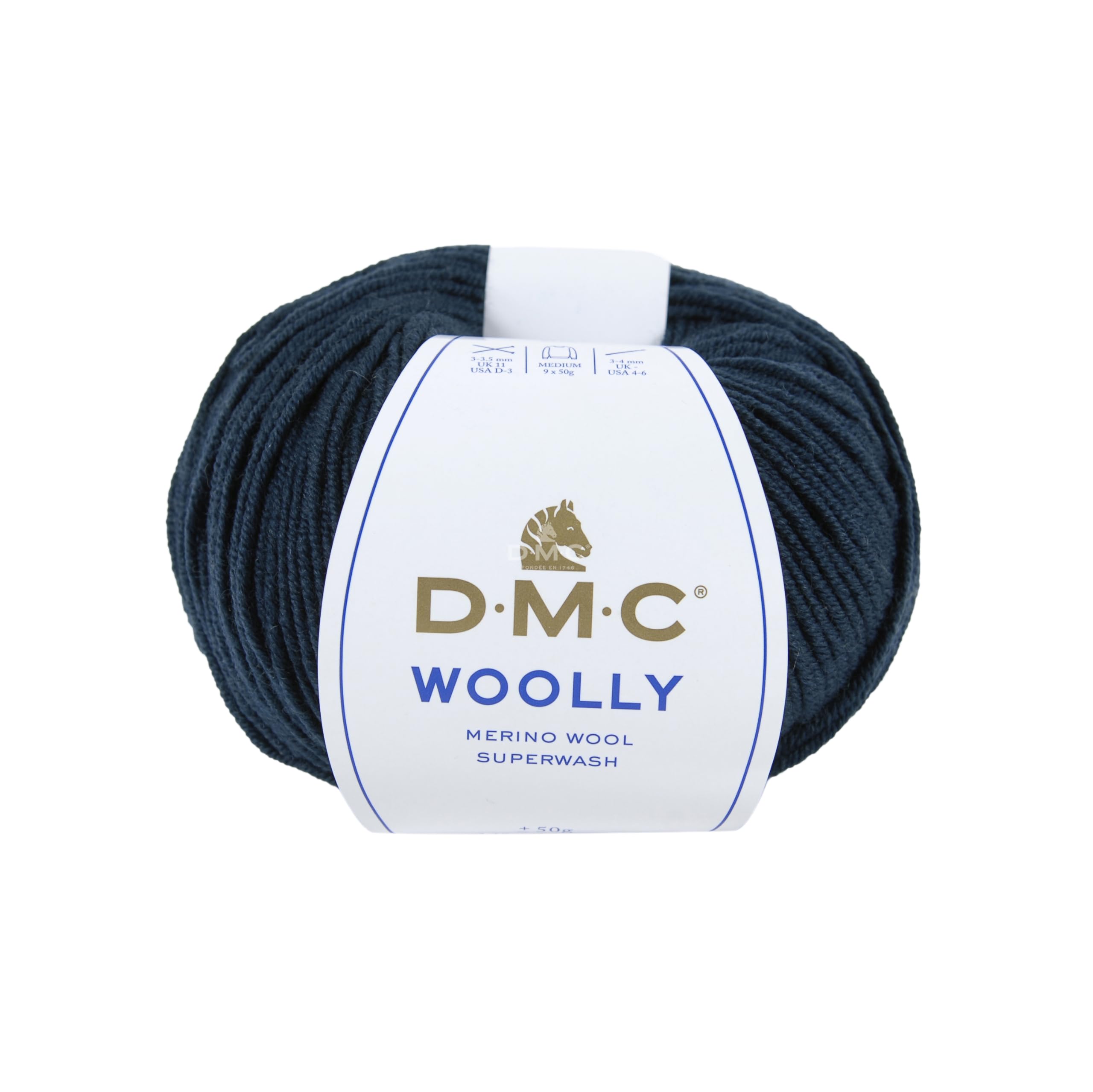 dmc-woolly-merinowolle-strickgarn-50-g-100-merino-weich-7 image 1