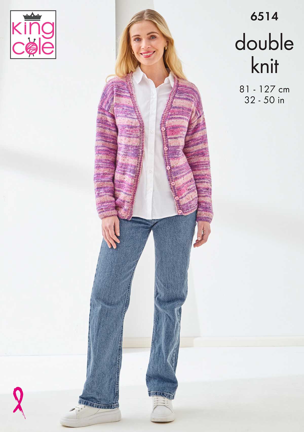 king-cole-patterns-6514-strickanleitung-homespun-prism-dk image 1