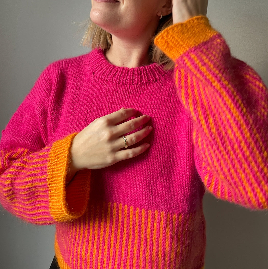 hobbii-easy-colour-mix-sweater-strickanleitung-pullover-gr-m image 2