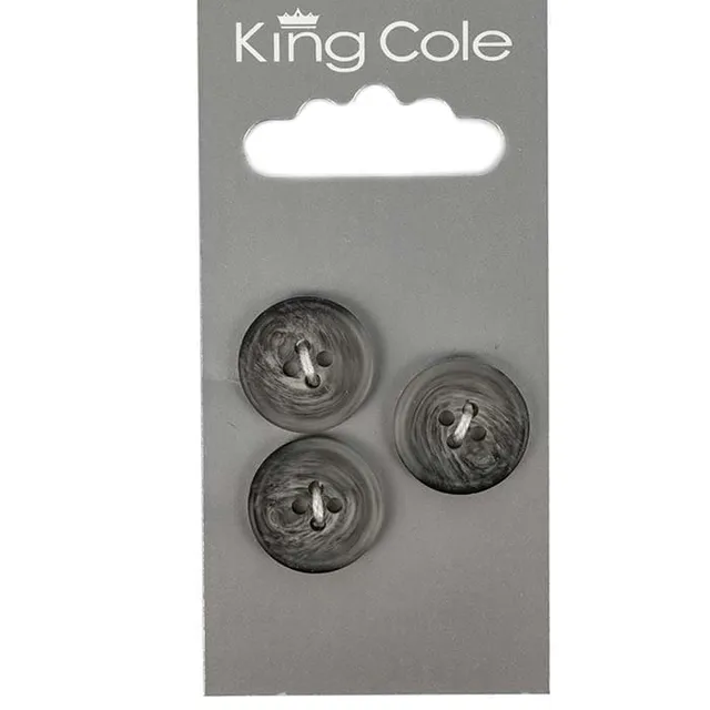 king-cole-haberdashery-kn-pfe-grau-medium-muscheloptik image 1