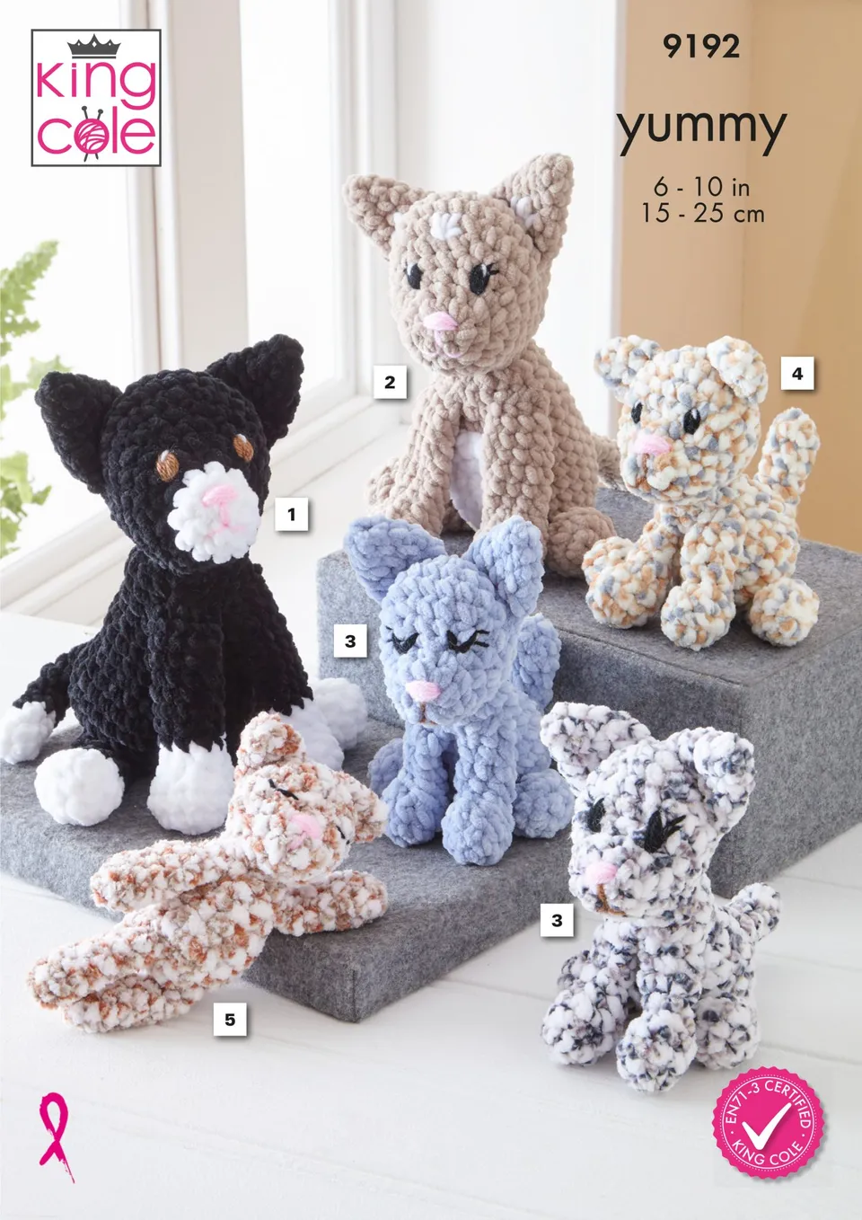king-cole-patterns-9192-h-kelanleitung-yummy-katzen image 1