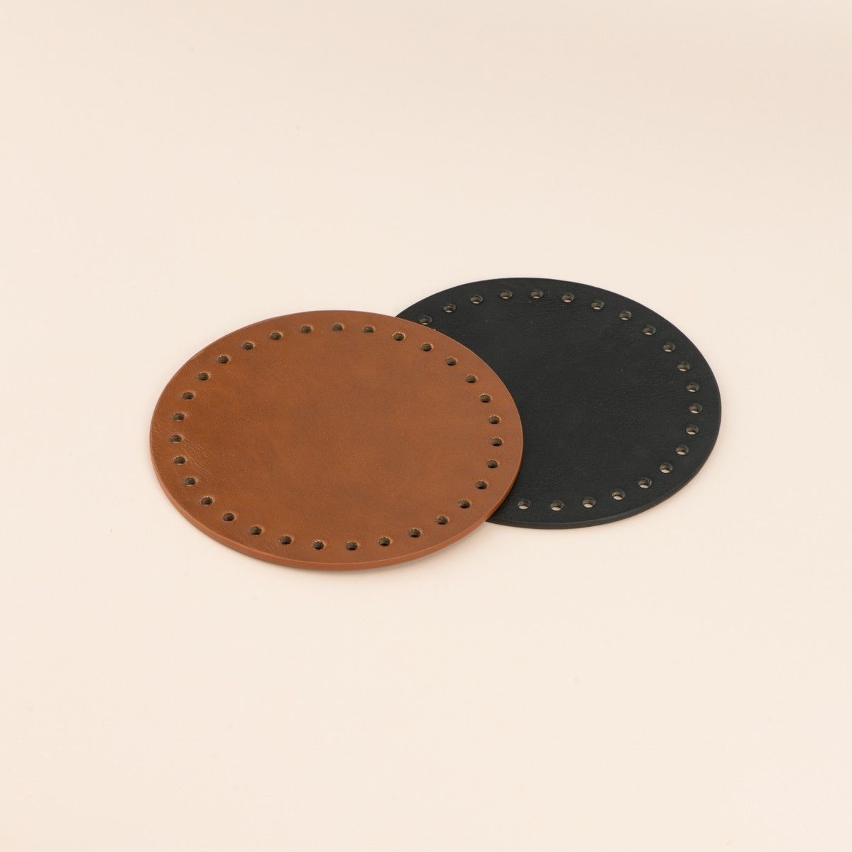 hobbii-zubeh-r-taschenboden-rund-15cm-schwarz-pu-leder image 2