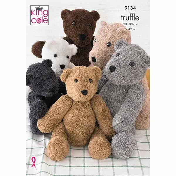 king-cole-patterns-9134-strickanleitung-teddys-truffle-pl-sch image 1