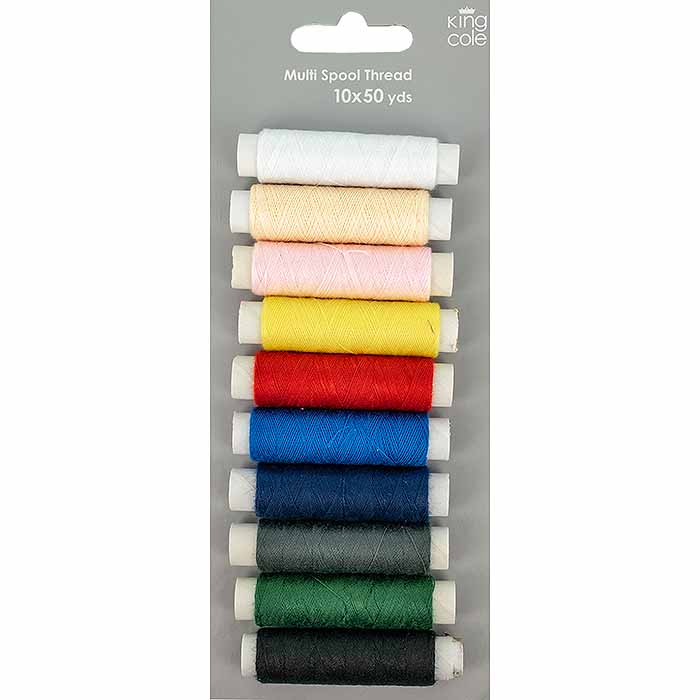 king-cole-n-hgarn-set-bunte-garnrollen-vielzweck image 1