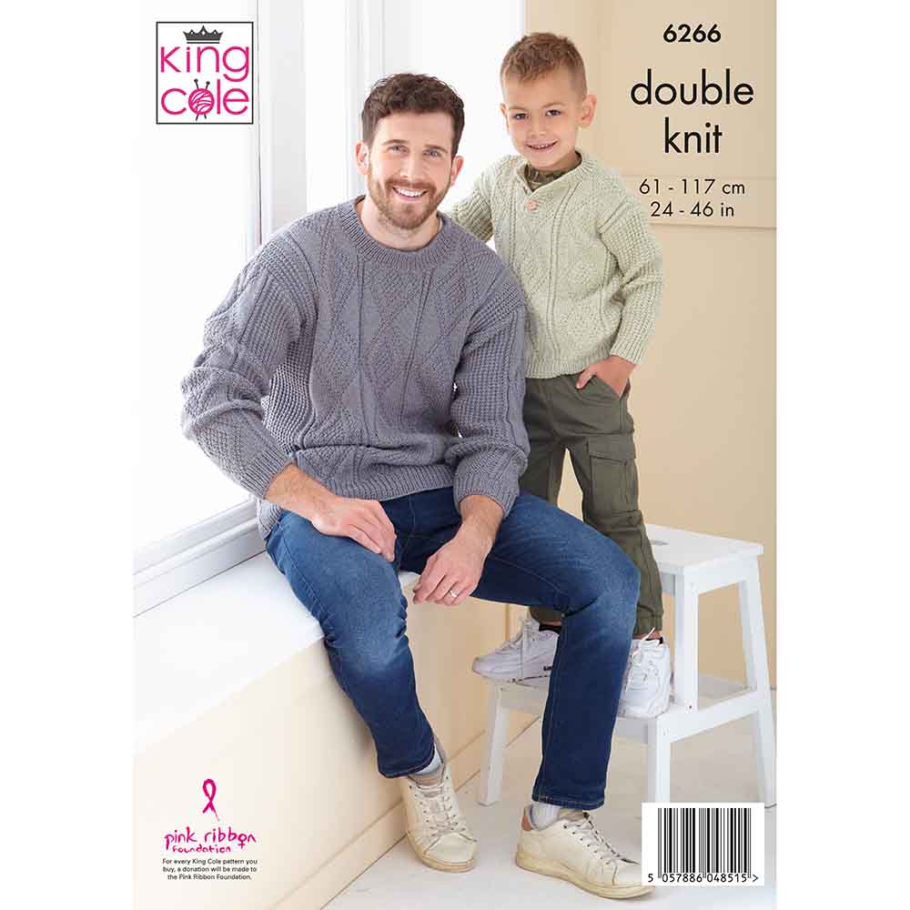 king-cole-6266-cardigans-sweater-top-strickanleitung-orchard-dk image 2