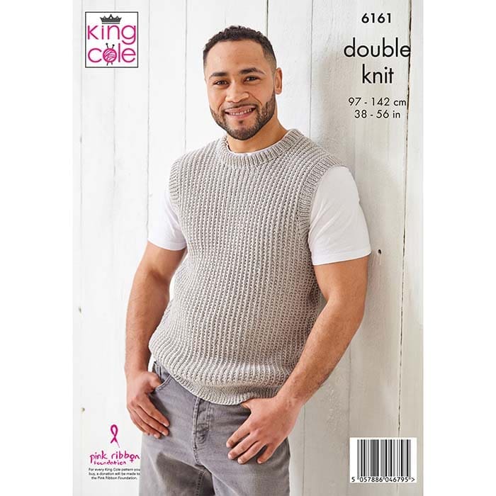 king-cole-6161-strickanleitung-pullover-pullunder-simply-denim-dk image 2
