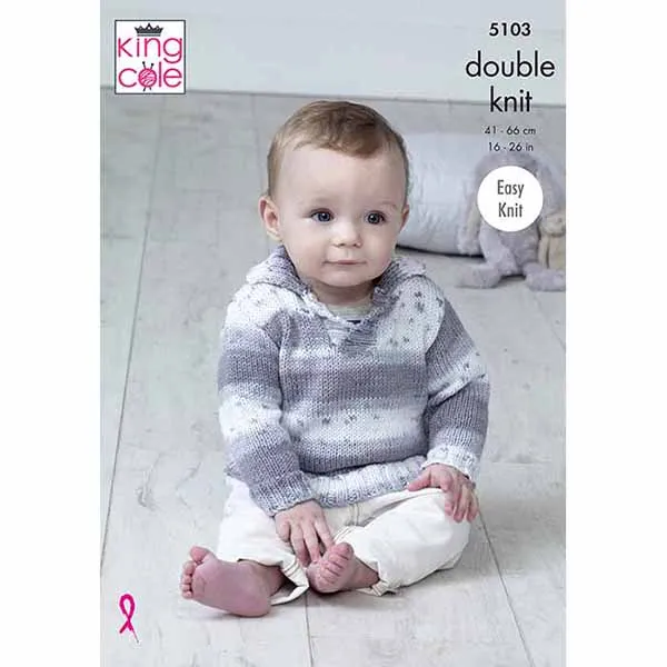 king-cole-5103-sweaters-strickanleitung-cottonsoft-dk image 1