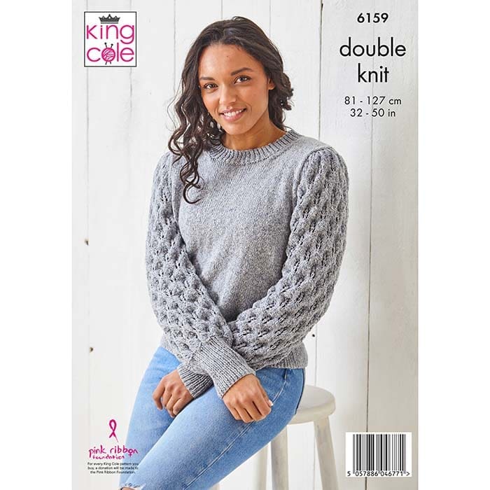 king-cole-6159-strickanleitung-pullover-simply-denim-dk image 2