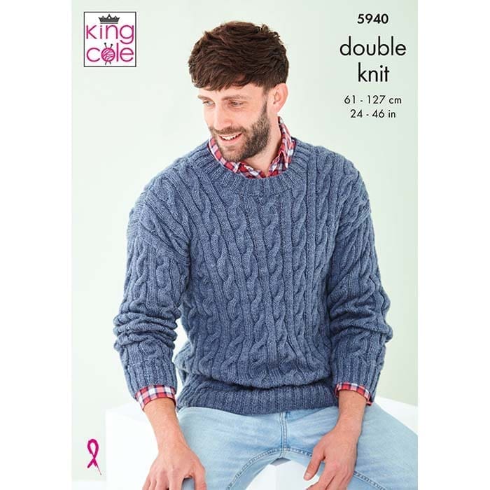 king-cole-5940-pullover-strickanleitung-pricewise-dk image 1