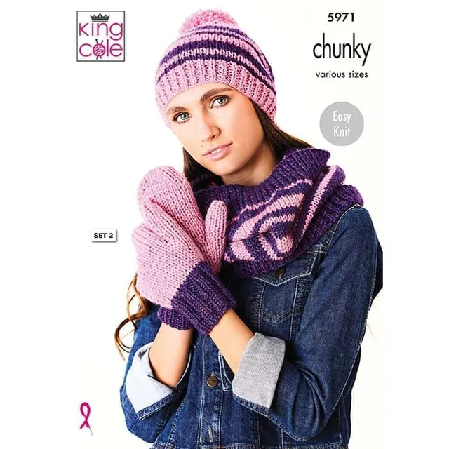 king-cole-5971-strickanleitung-accessoires-big-value-chunky image 1