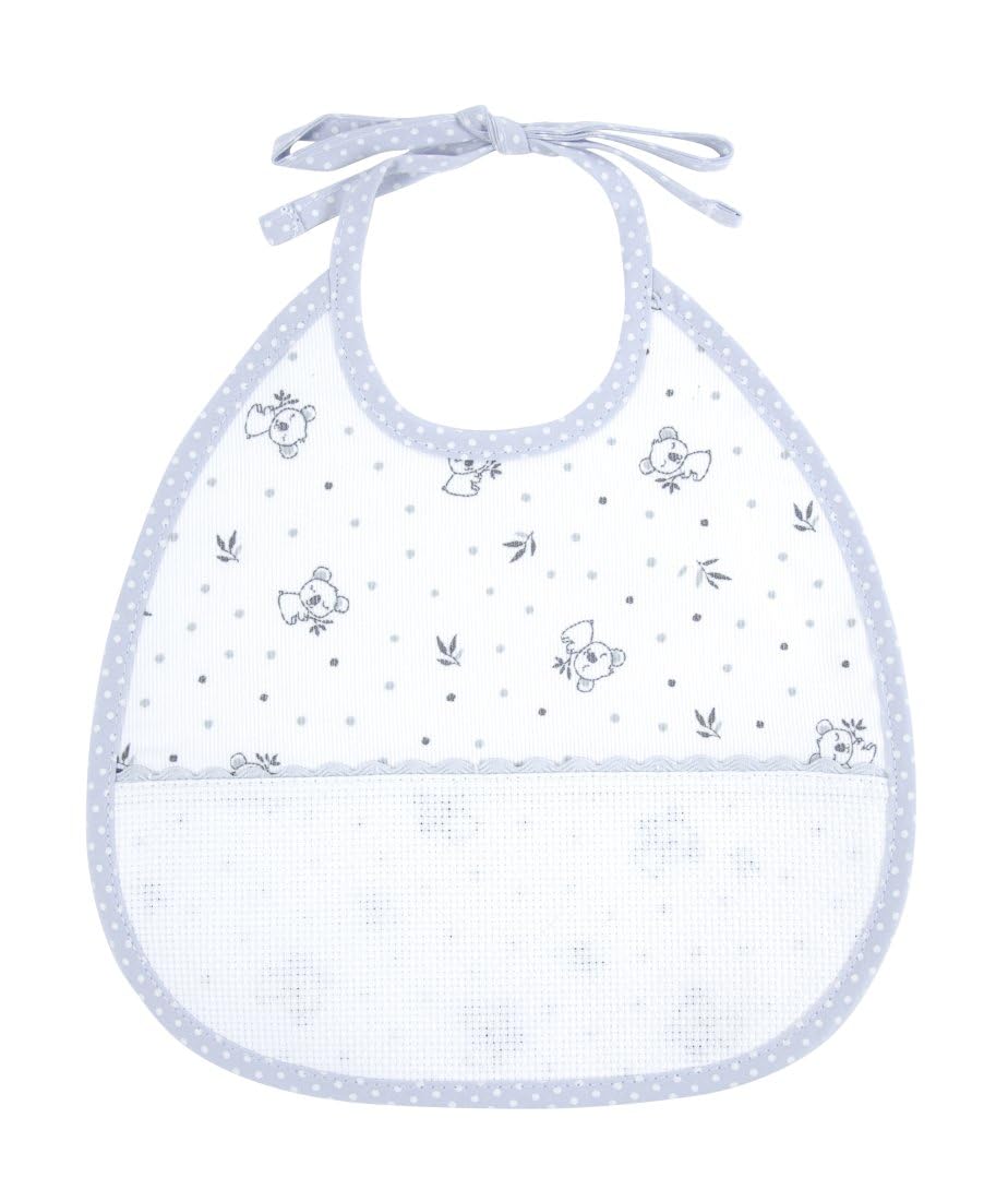 dmc-l-tzchen-zum-besticken-koala-grau-22x25-cm-baumwolle image 1