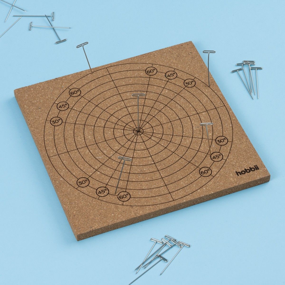 hobbii-spannmatte-mit-t-stiften-kork-blockmatte-one-size image 5