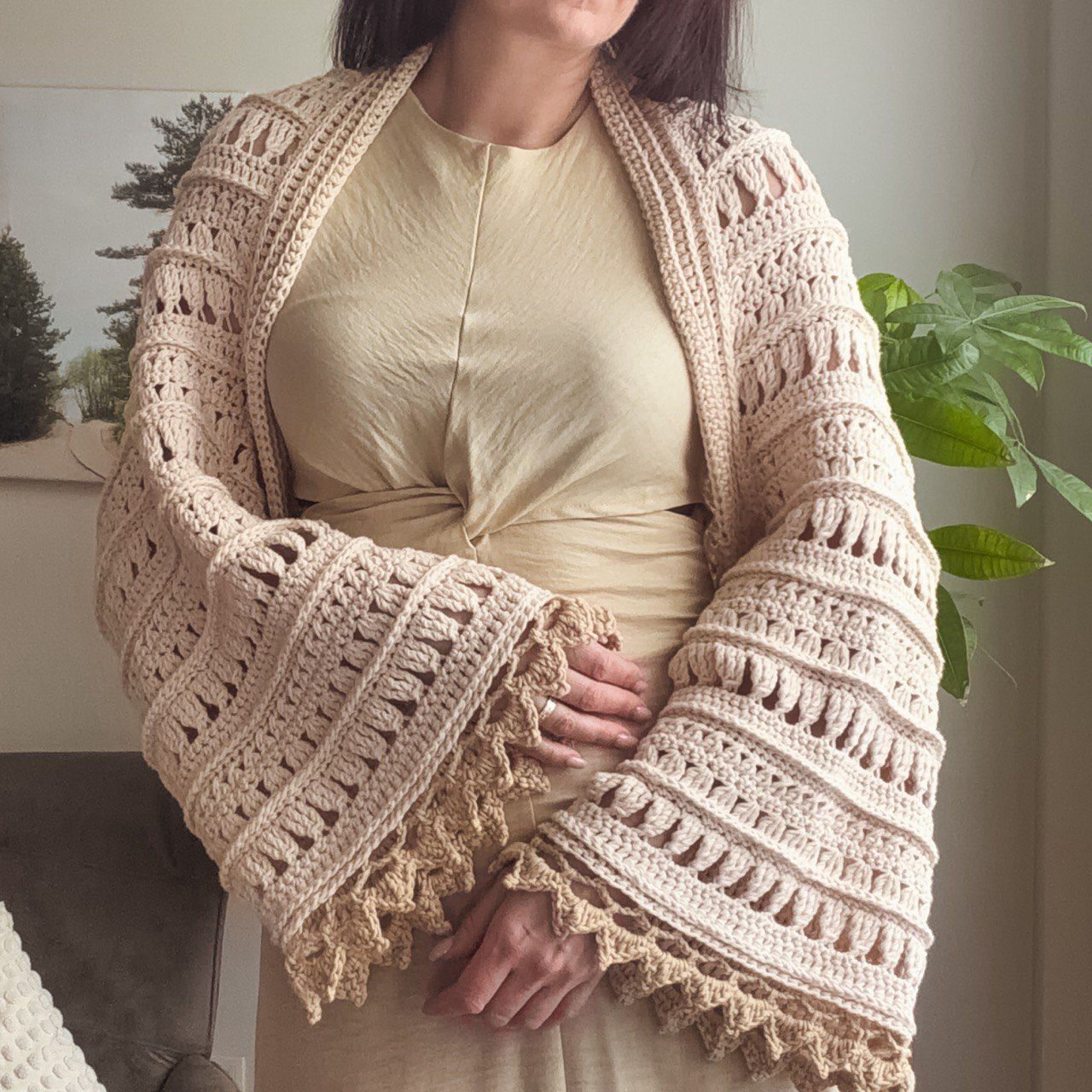 hobbii-anleitungen-charlotte-rmelschal-h-kelanleitung-xs-xxl image 7
