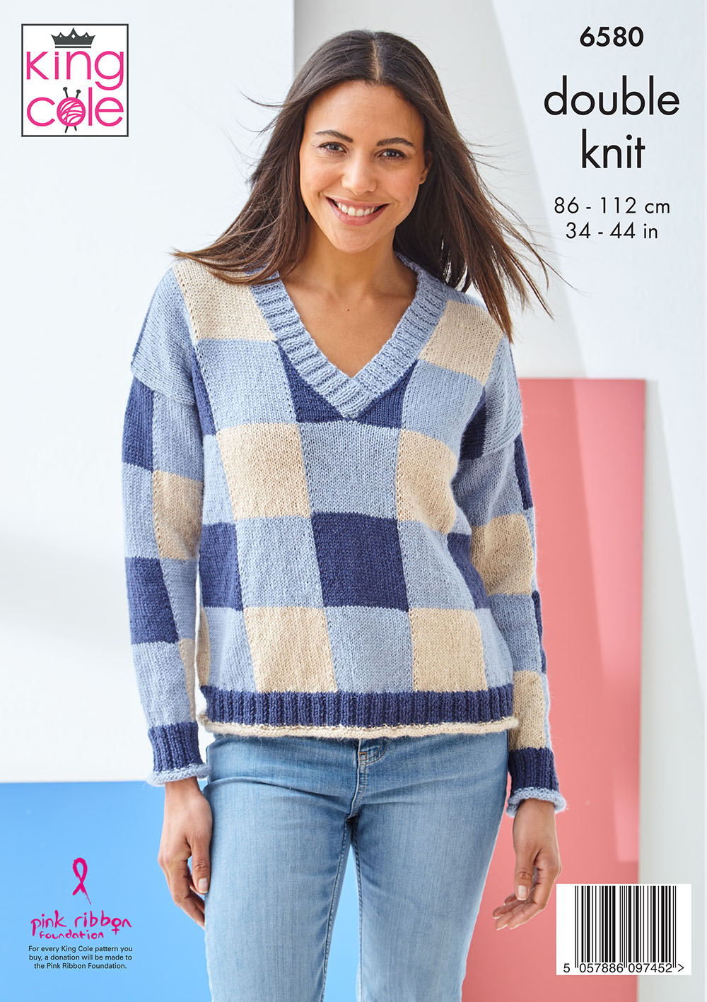king-cole-6580-strickanleitung-pullover-baby-alpaca-dk image 2