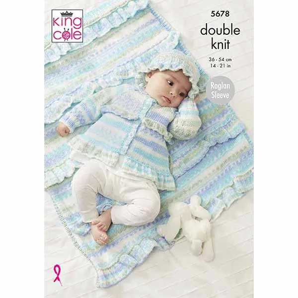 king-cole-5678-baby-set-strickanleitung-cherish-dk image 1