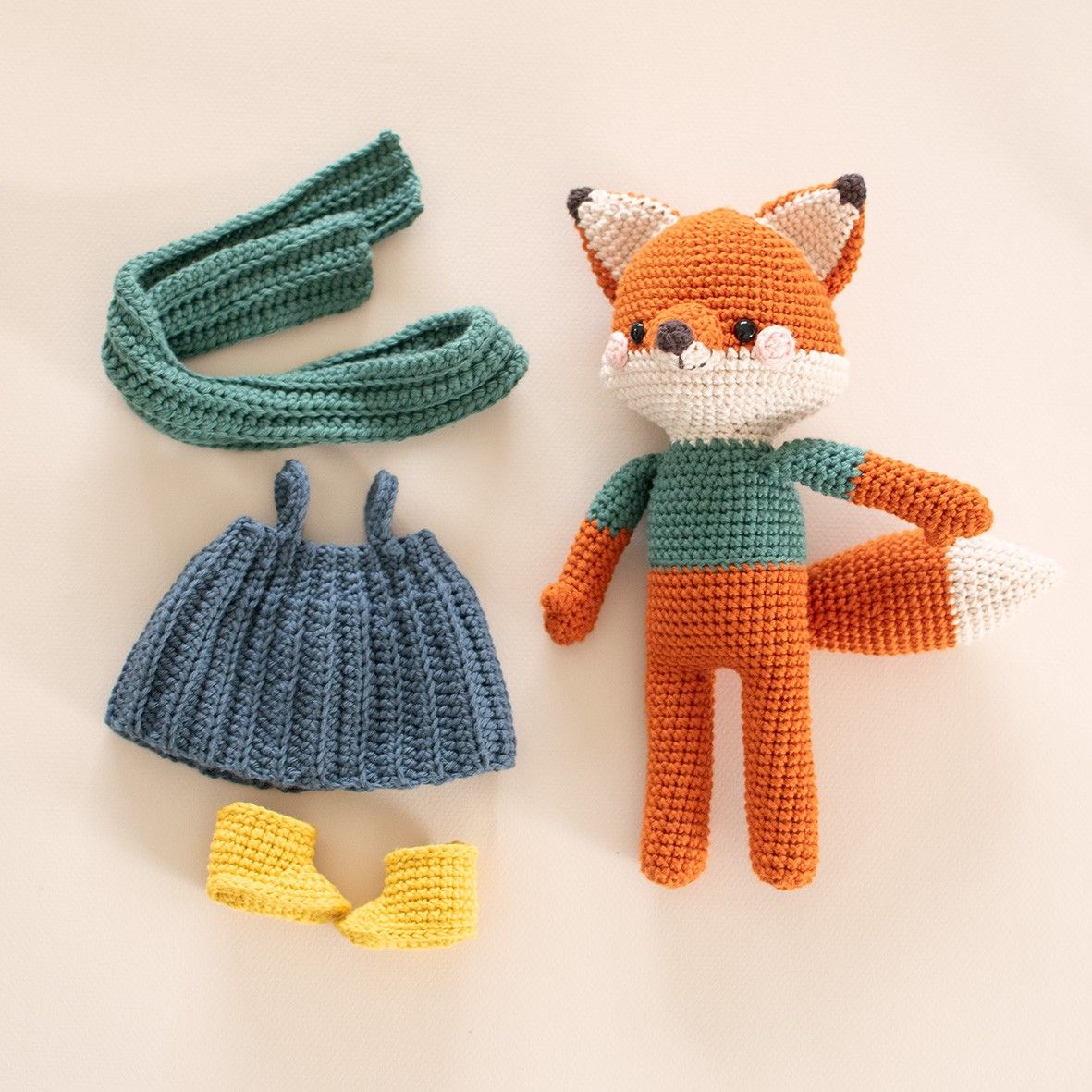 hobbii-rita-fox-h-kelset-fuchs-amigurumi-24-cm image 5