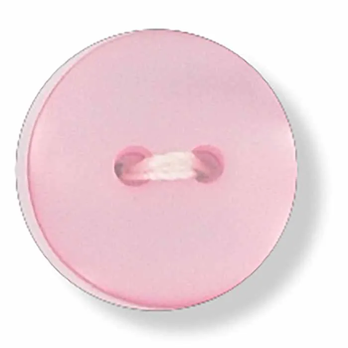 king-cole-haberdashery-round-plain-knopf-rosa-24-ligne image 1