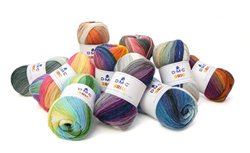 dmc-brio-strickgarn-100g-345m-meliert-acryl-wolle image 4