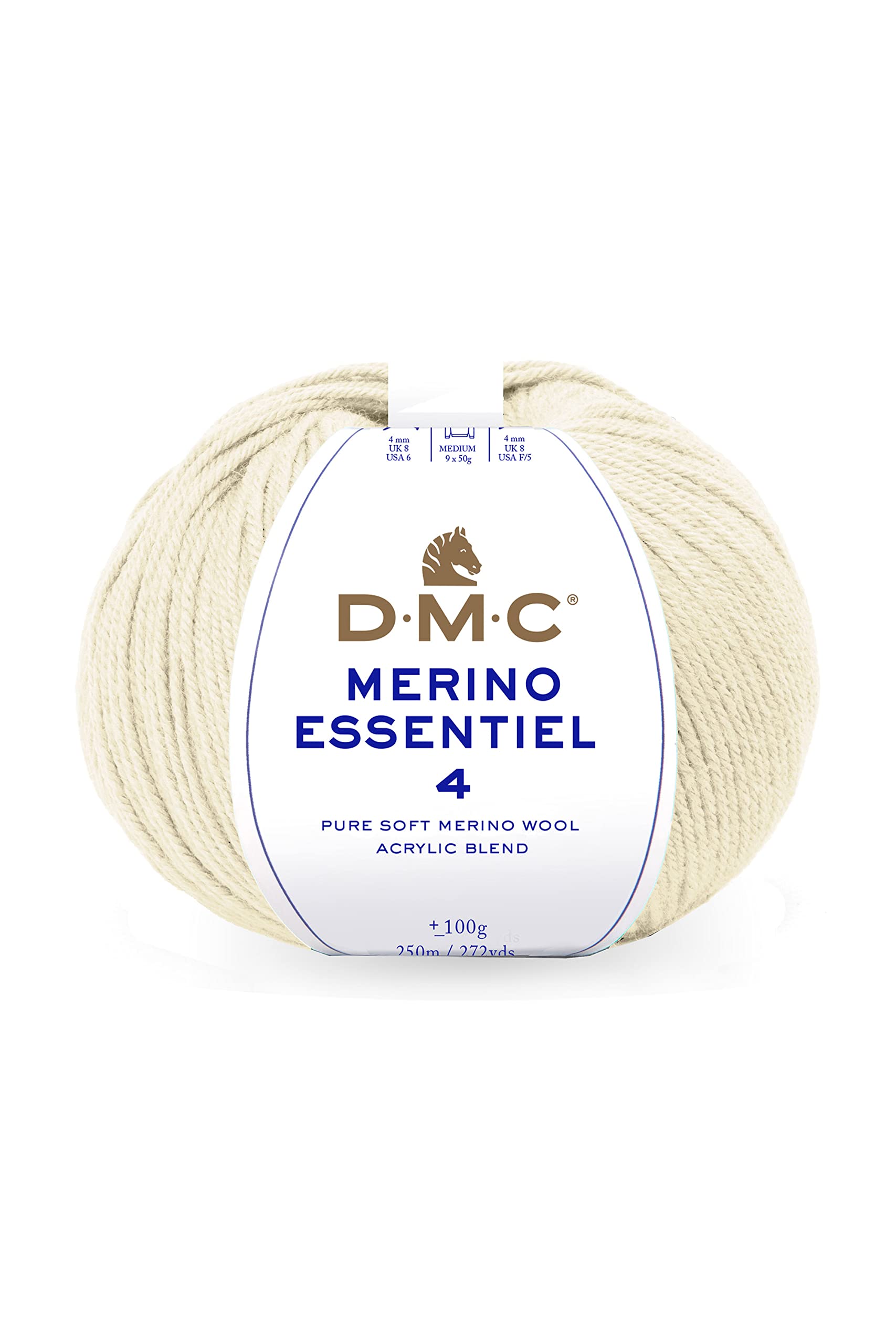 dmc-merino-essentiel-4-aran-strickgarn-merino-acryl-8130 image 1