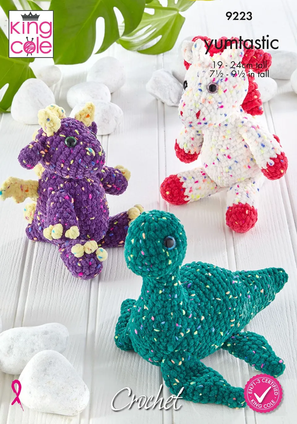 king-cole-p9223-fabelwesen-h-kelanleitung-yumtastic-amigurumi image 1