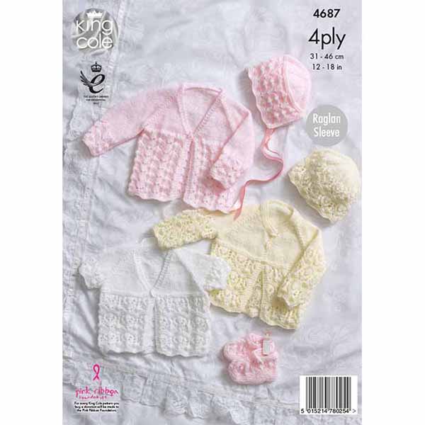 king-cole-4687-strickanleitung-mantel-m-tze-comfort-4ply image 2