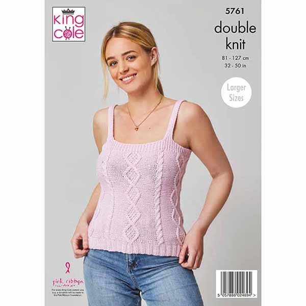 king-cole-5761-strickanleitung-top-cardigan-cottonsoft image 2