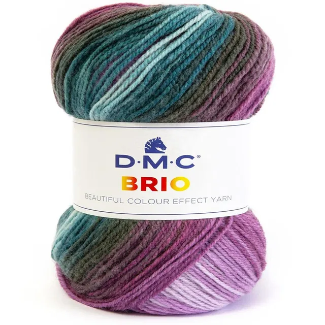dmc-brio-strickwolle-100g-345m-acryl-wollgemisch-nadel-4 image 1