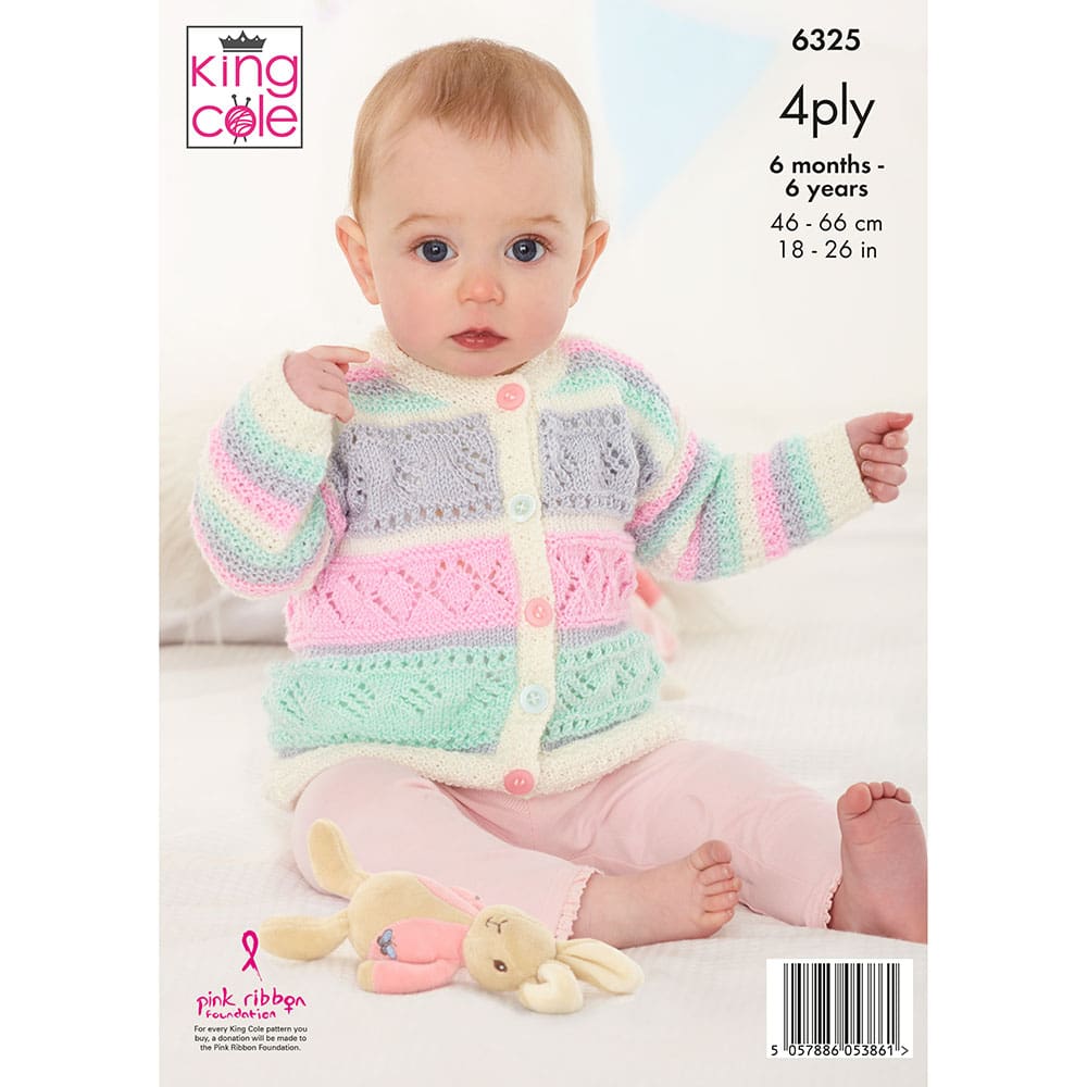 king-cole-patterns-6325-strickanleitung-pullover-cherished-4ply image 2