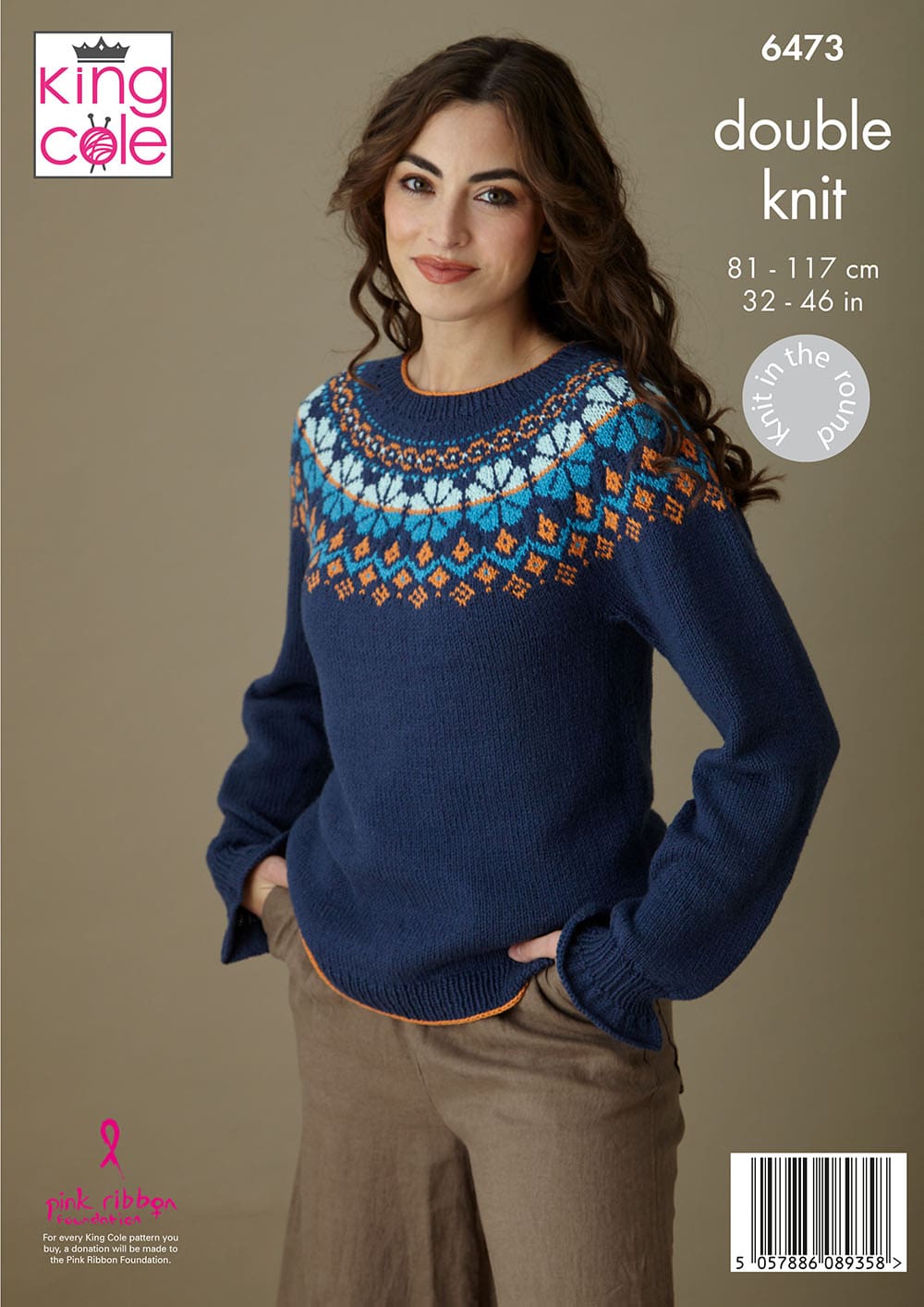 king-cole-6473-strickanleitung-fair-isle-pullover-jacke image 2