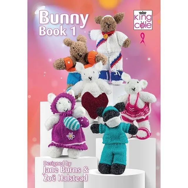 king-cole-bunny-book-1-strickanleitung-truffle-dk image 1