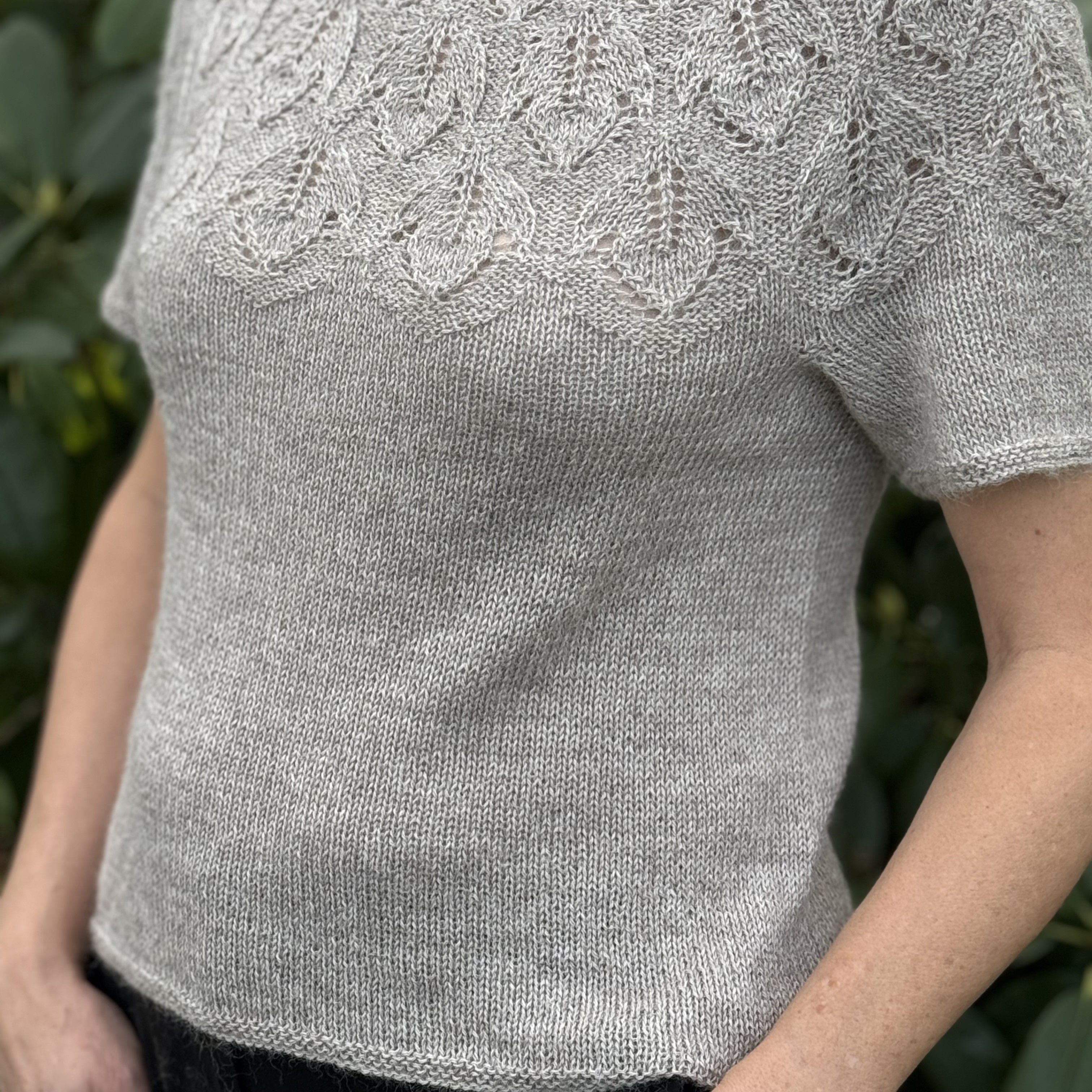 hobbii-anleitungen-ahorn-kurzarm-pullover-strickanleitung image 4