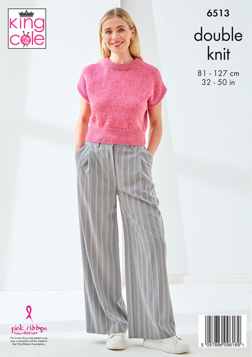 king-cole-6513-cardigan-strickanleitung-homespun-dk image 2