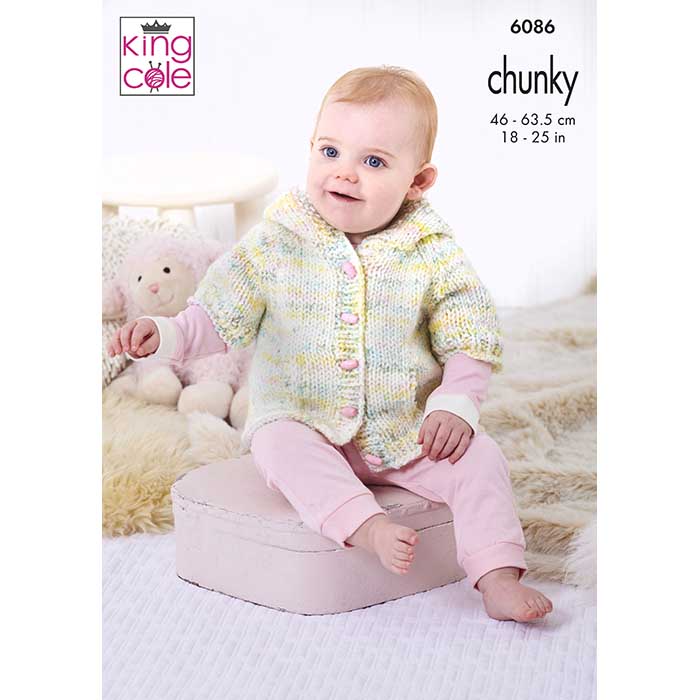 king-cole-6086-tops-bumble-chunky-strickanleitung image 1