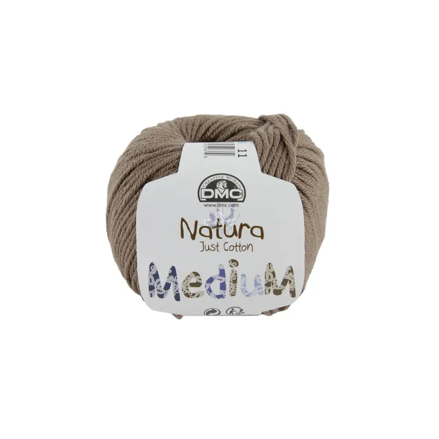 dmc-natura-medium-ni11-h-kelgarn-50g-75m-100-baumwolle image 1