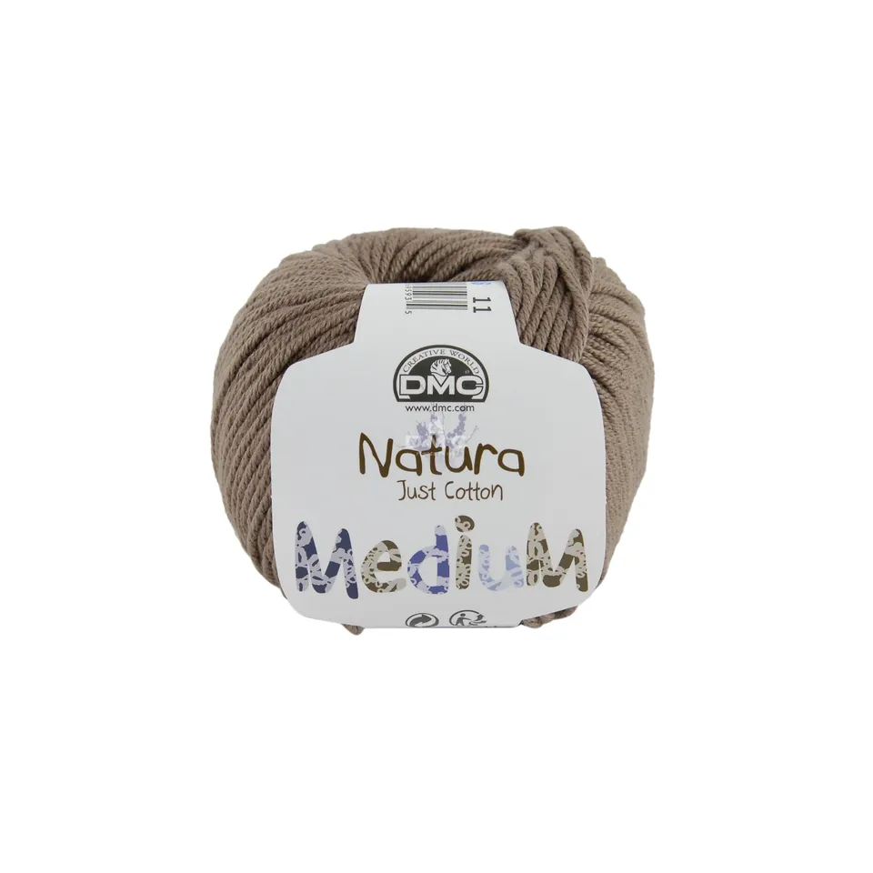 dmc-natura-medium-ni11-h-kelgarn-50g-75m-100-baumwolle image 1