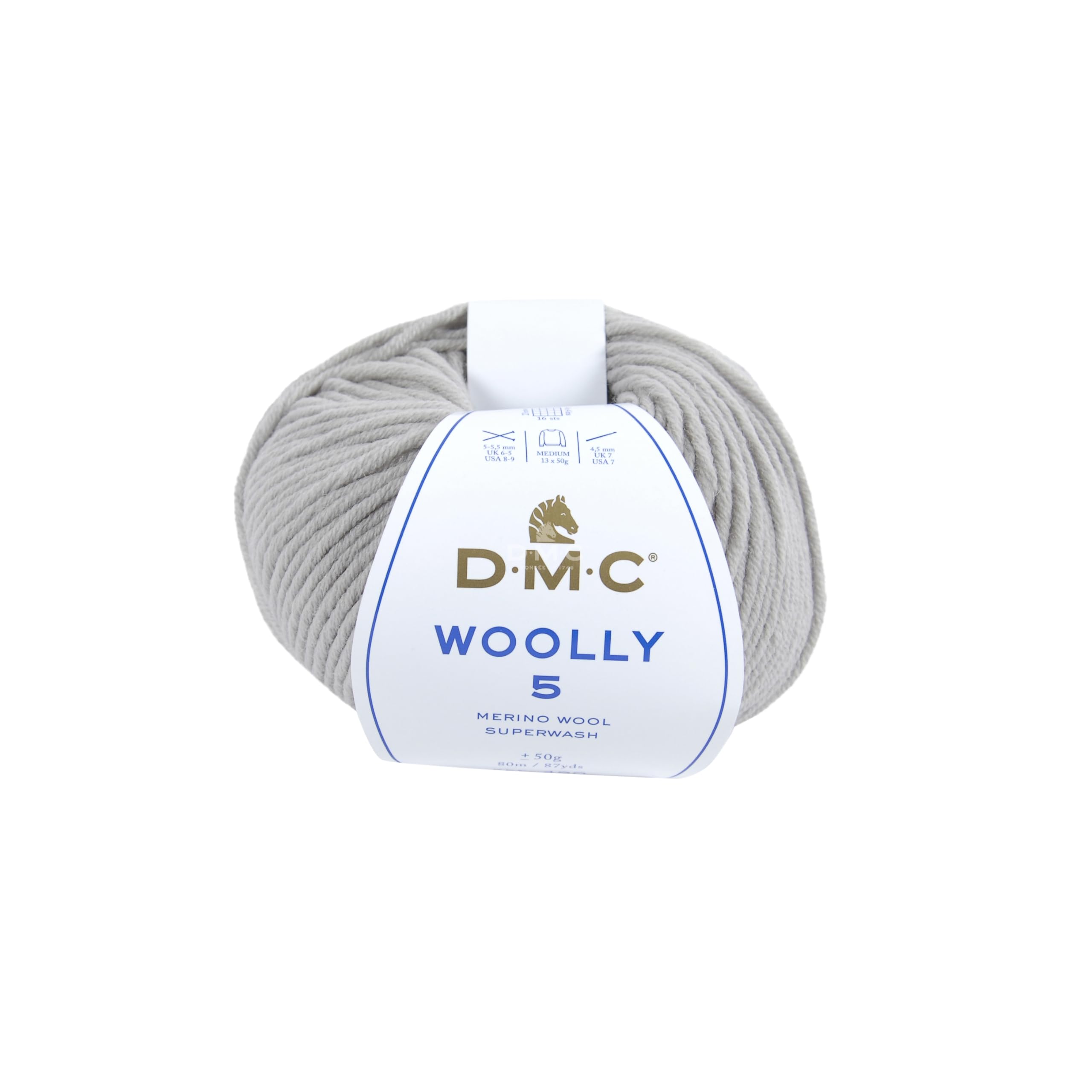 dmc-woolly-merinowolle-50g-100-merino-wolle-garn image 1