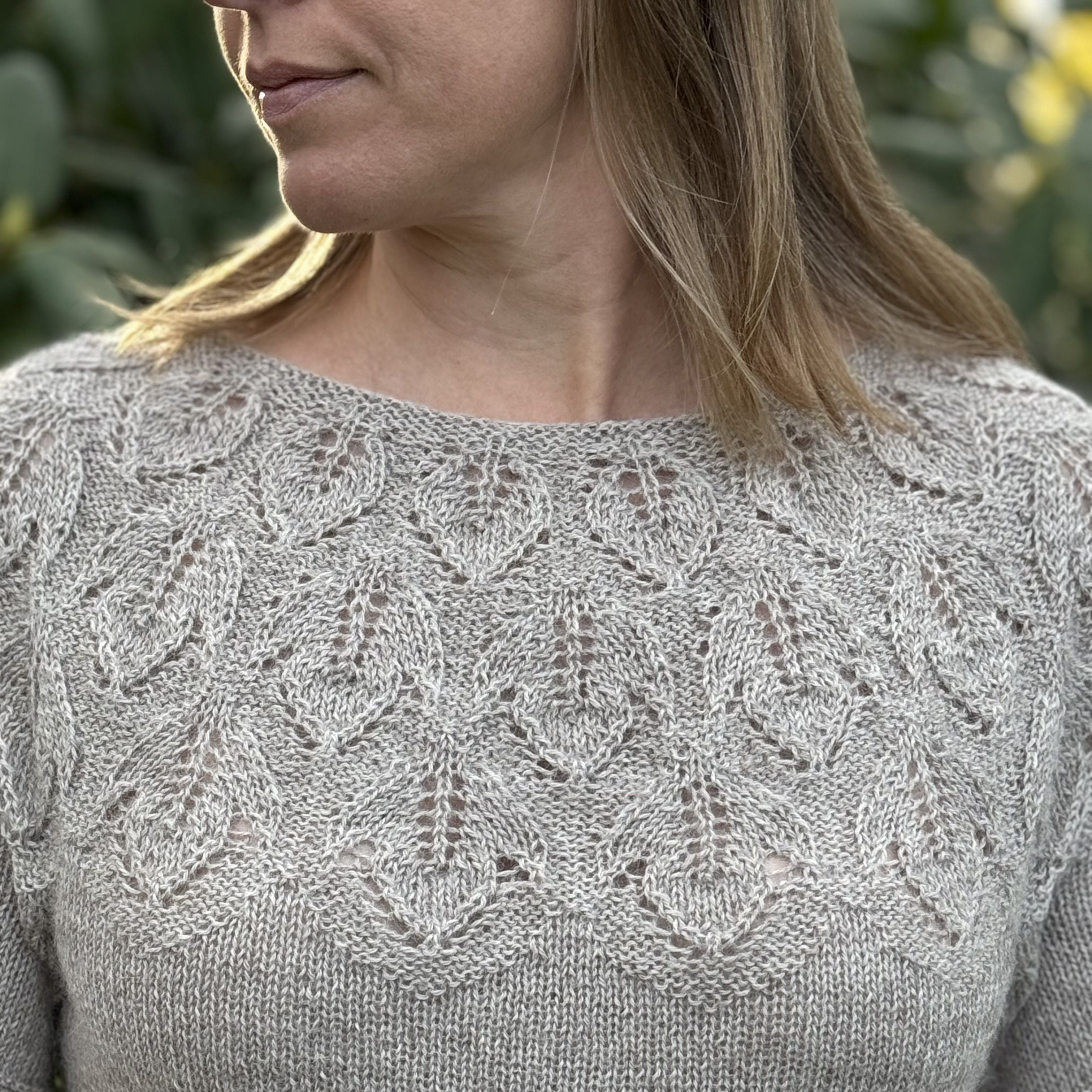 hobbii-anleitungen-ahorn-kurzarm-pullover-strickanleitung image 2