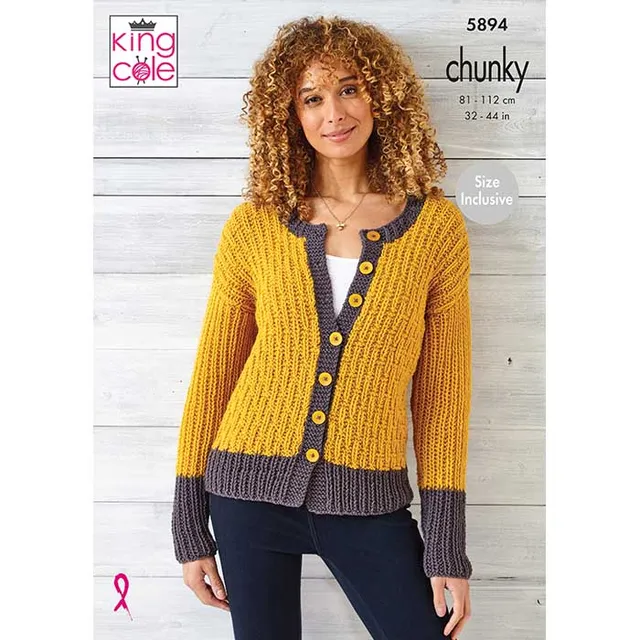 king-cole-patterns-5894-wildwood-chunky-pullover-strickanleitung image 1