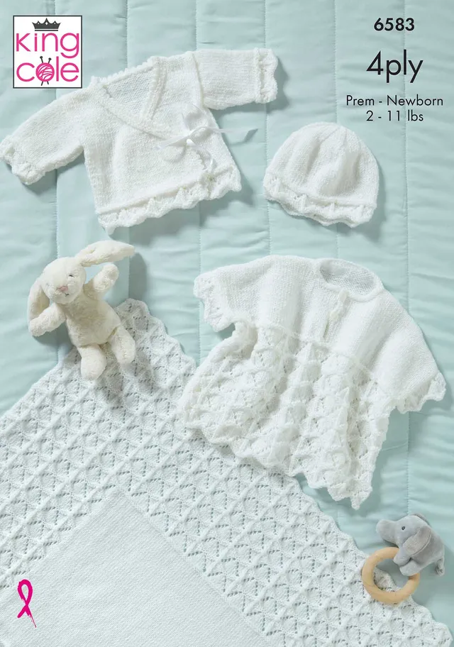 king-cole-patterns-cape-cardigan-6583-strickanleitung-set image 1