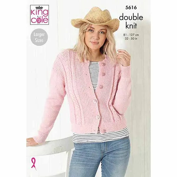 king-cole-patterns-5616-cardigan-strickanleitung-paradise-beaches image 1