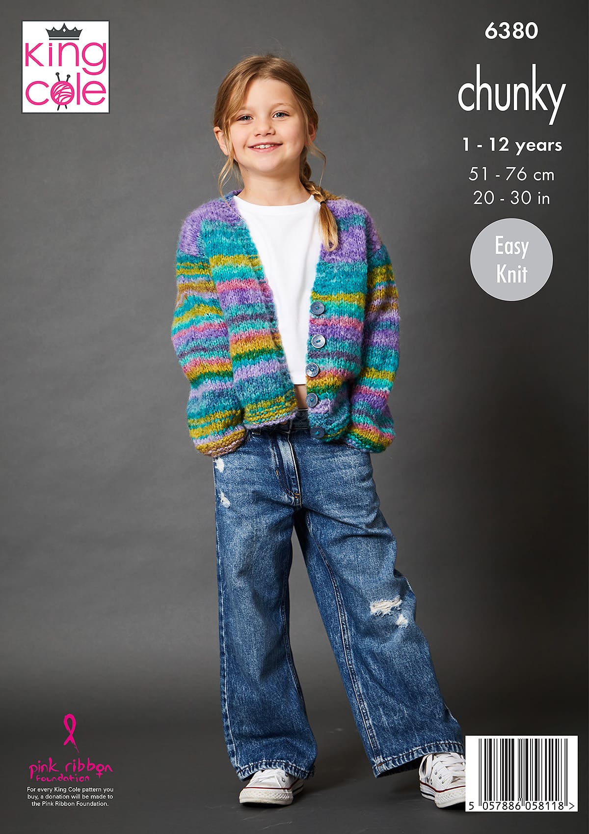 king-cole-6380-pullover-cardigan-anleitung-chunky image 2