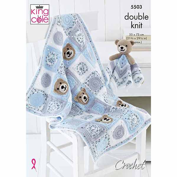 king-cole-patterns-5503-h-kelanleitung-babydecken-cherished image 1