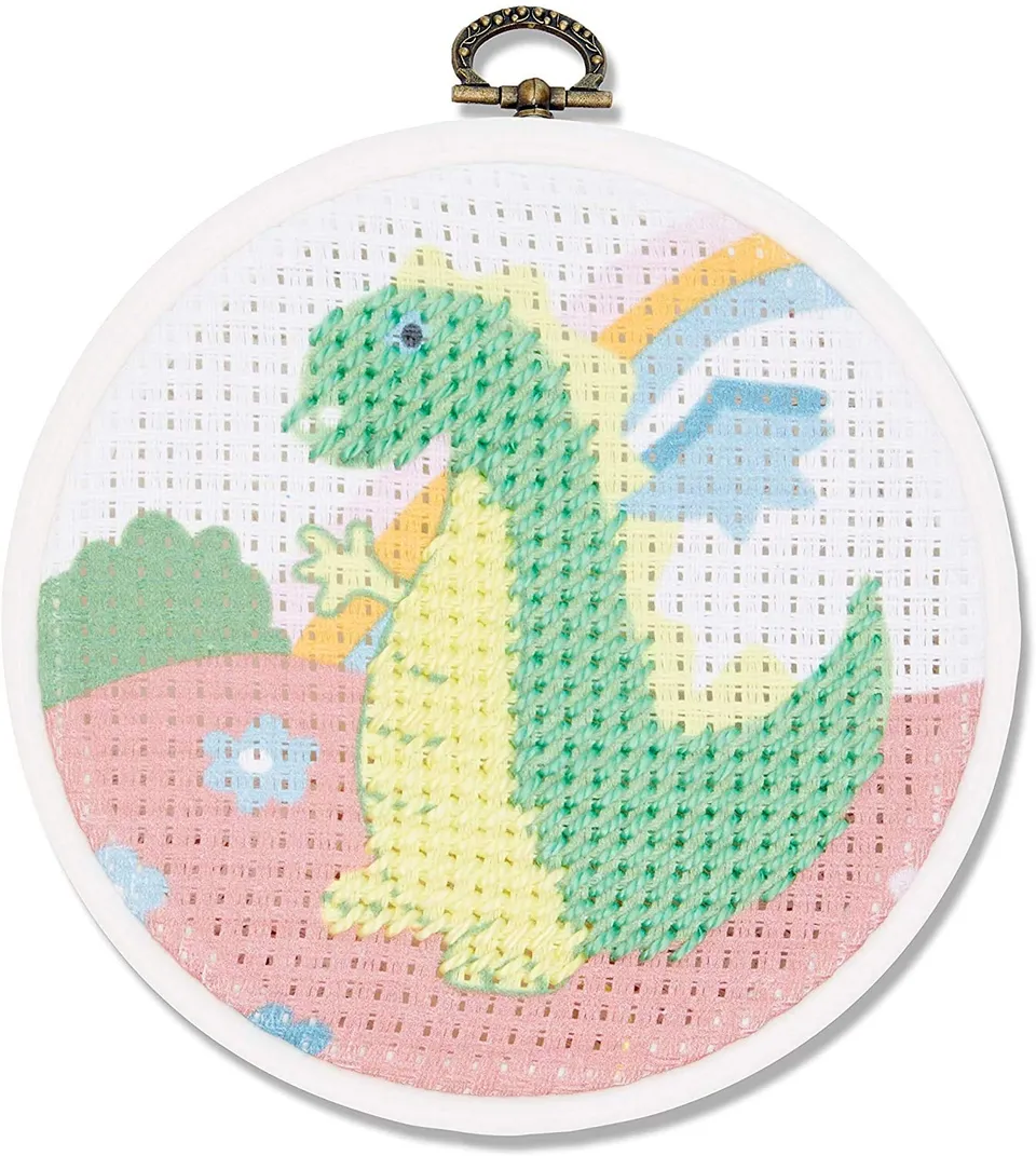 dmc-drachen-gobelin-stickset-mit-aida image 1