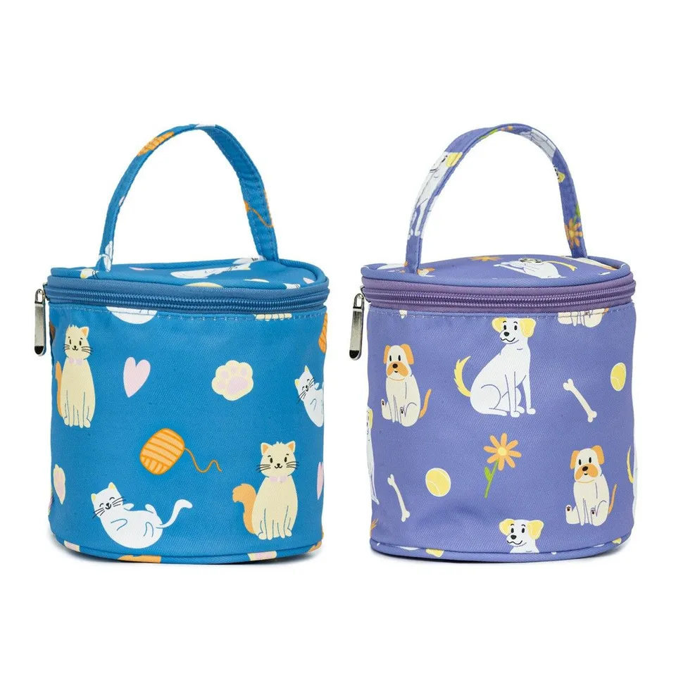 hobbii-zubeh-r-garnhaltertasche-wolltasche-strawberry-mit-rei-verschluss image 1