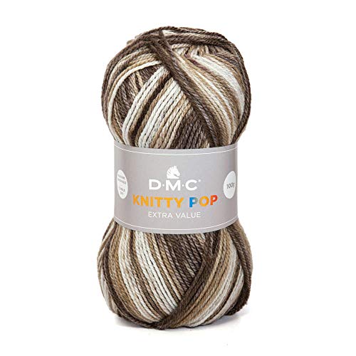 dmc-knitty-pop-strickgarn-braun-acryl-warm-8126 image 3