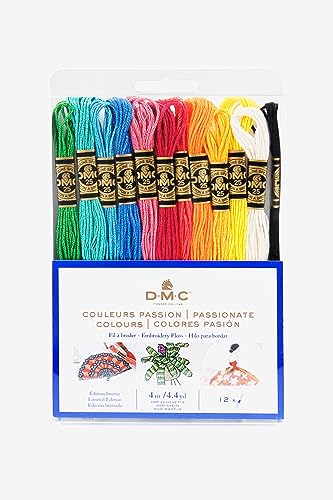 dmc-moulin-sp-cial-stickgarn-set-leidenschaft-12x4m-baumwolle image 3