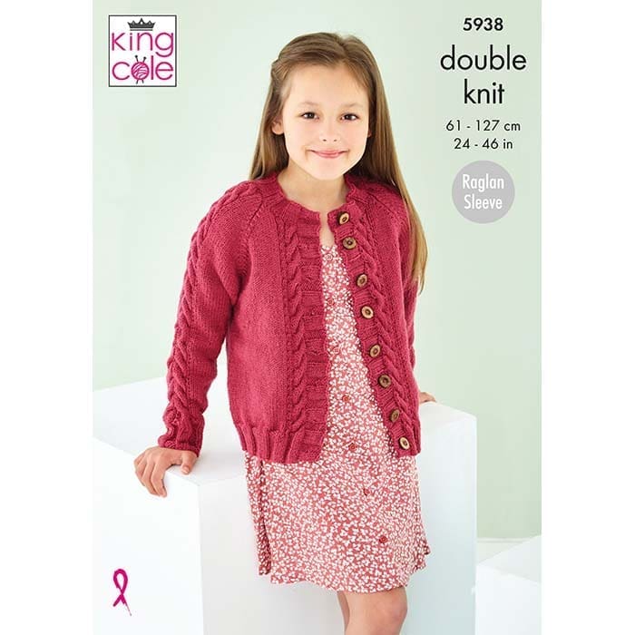 king-cole-5938-pullover-cardigan-strickanleitung-pricewise-dk image 1