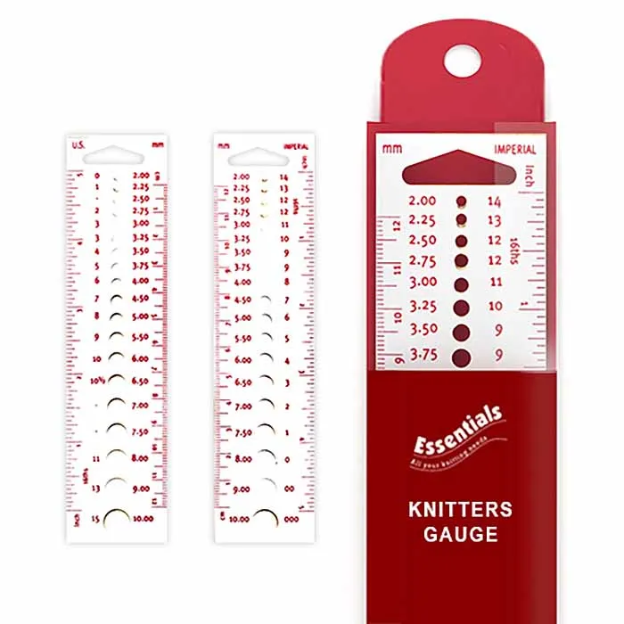 king-cole-haberdashery-knitting-gauges-nadelma-stricknadelma image 1